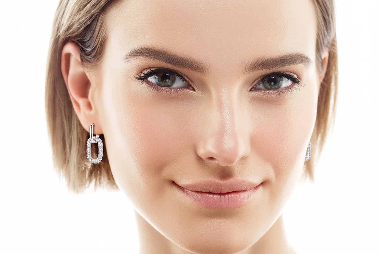 2.16 Carat Moissanite 925 Sterling Silver Earrings